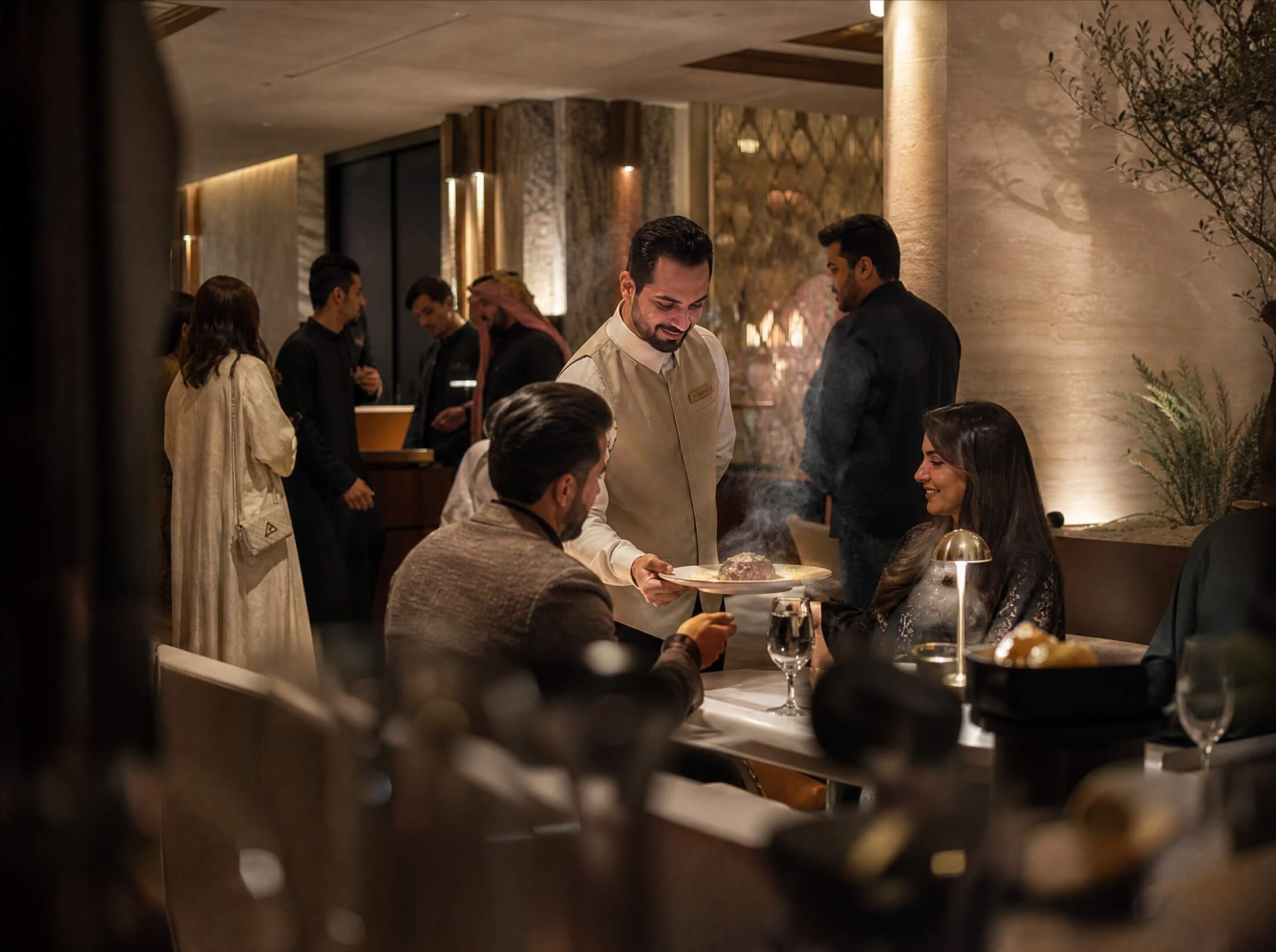 Creative Foods team creating a memorable dining experience
