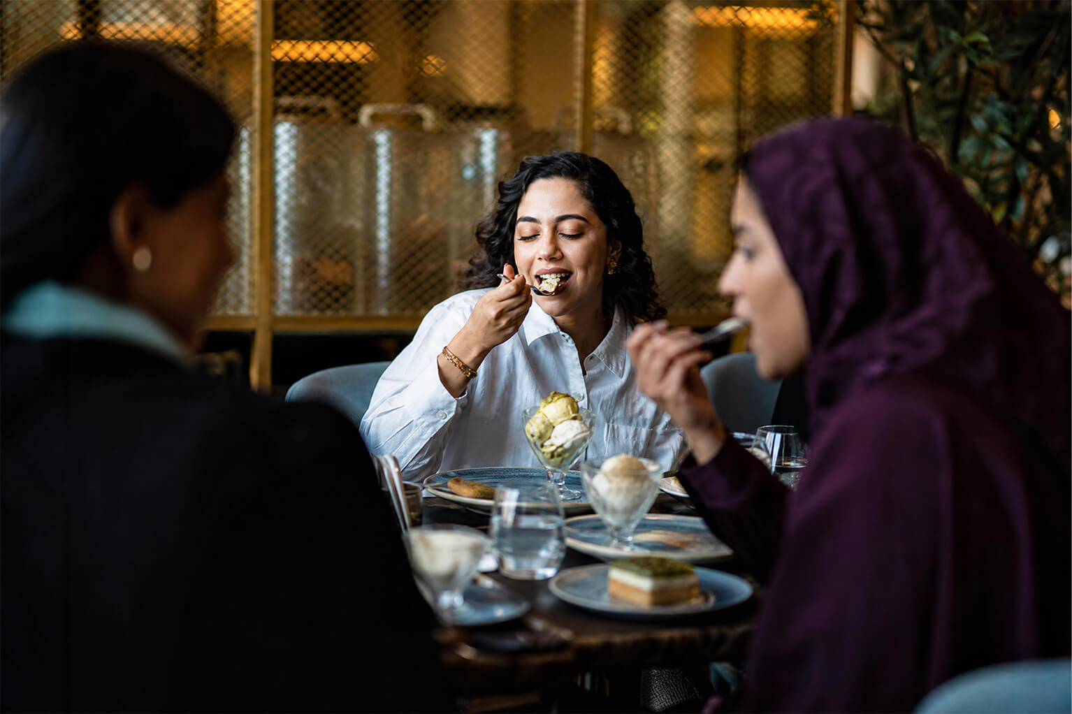 Guests enjoying a memorable dining experience